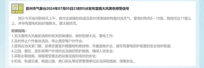 紧急提醒！青岛23条预警生效中！局部暴雨+雷电短时强降雨+11级阵风上线！网友直接蒙了：预报的是青岛？