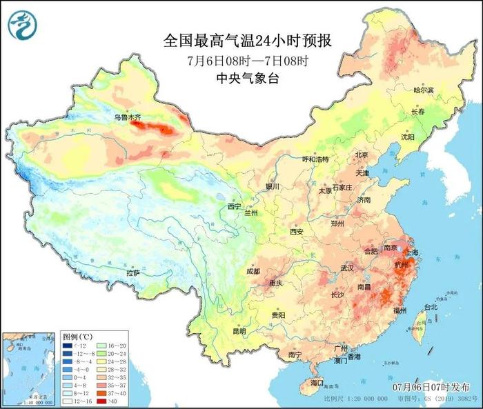 黄淮及东北地区有强降雨和强对流天气！江南华南需防高温！