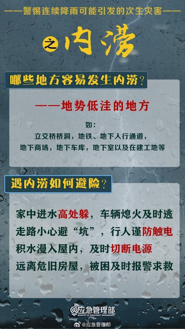 转存！暴雨天如何做好自我防护