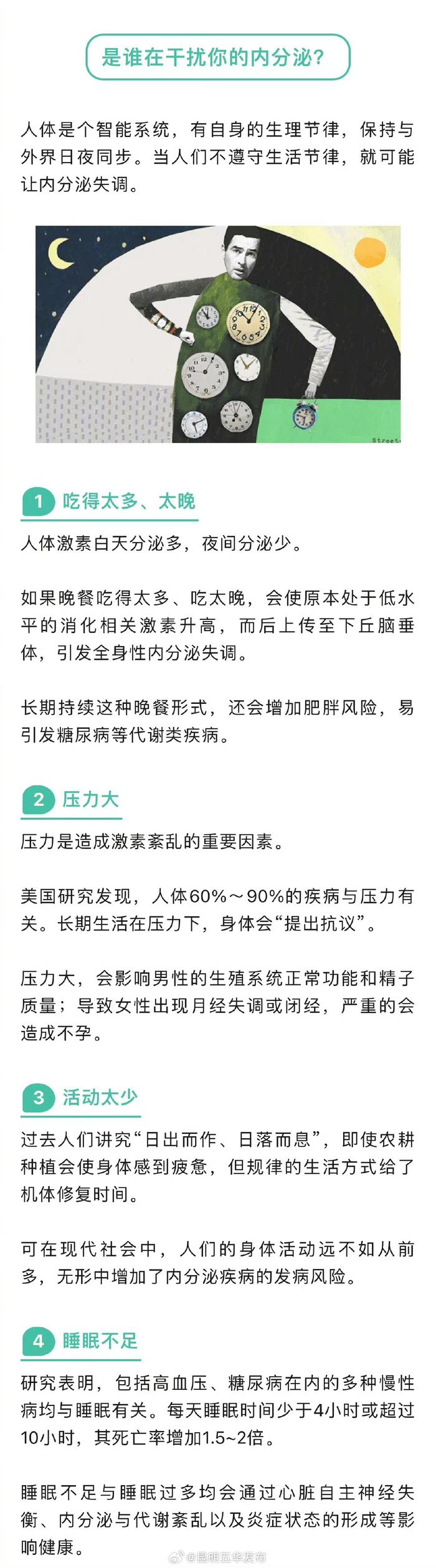 内分泌正在惩罚熬夜的人