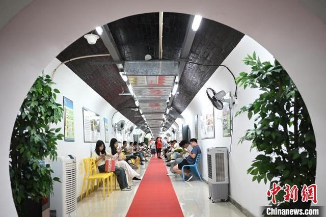 南京免费开放22个人防工程 为民众提供避暑纳凉好去处