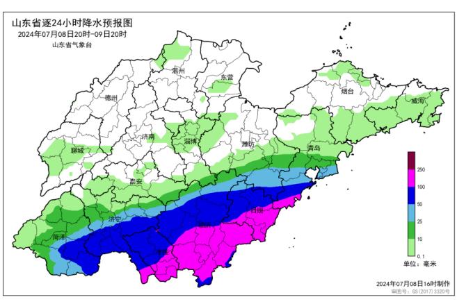 山东双预警齐发！青岛局部暴雨→