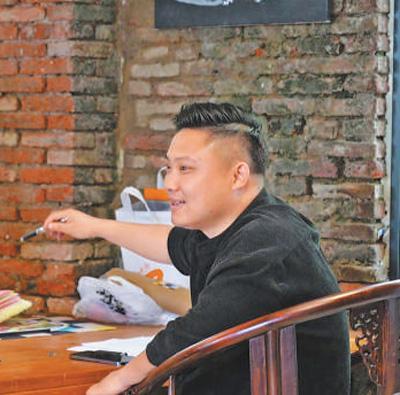浙江湖州安吉县乡村咖啡馆负责人程铄钦——矿坑边卖咖啡 好创意促发展（人物故事）
