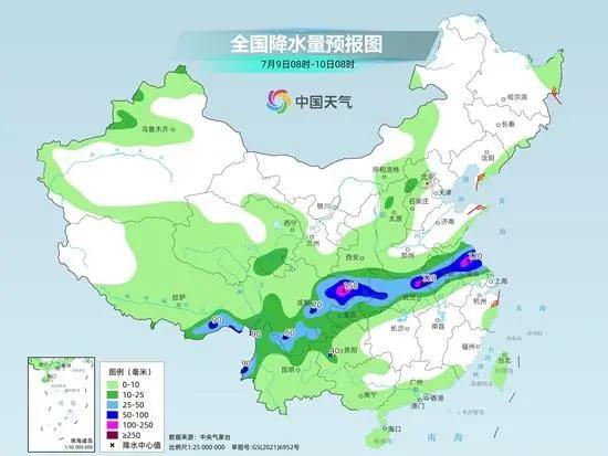 山洪暴雨地灾三预警齐发！成都多个景区紧急通知