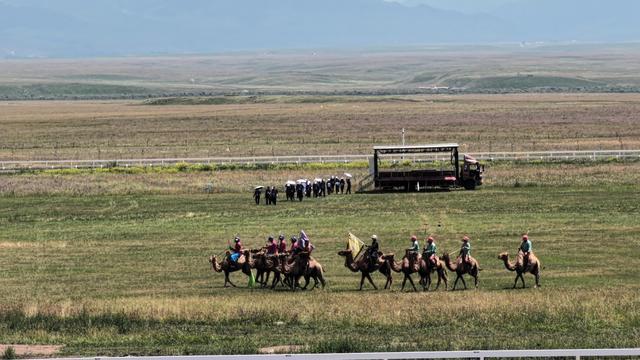 聚焦全国少数民族传统体育运动会丨内蒙古驼球表演亮相赛场