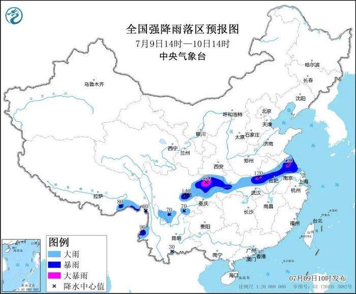 山洪暴雨地灾三预警齐发！成都多个景区紧急通知