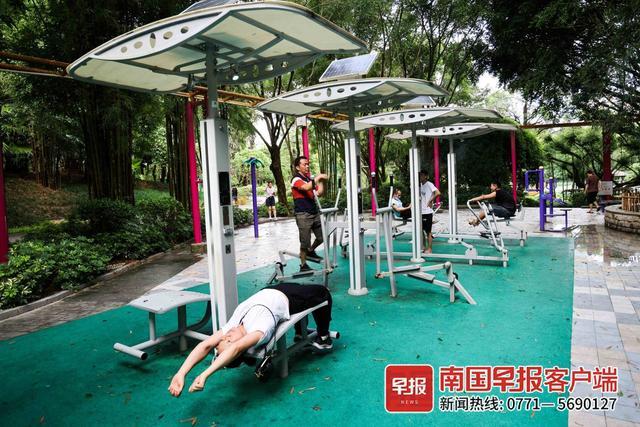 健身去哪儿任你挑！南宁邕江沿岸和各类公园，场地设施+1+1+1……