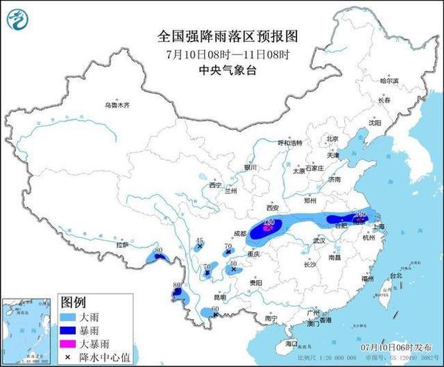 高温、暴雨双预警齐发 这些地区要注意