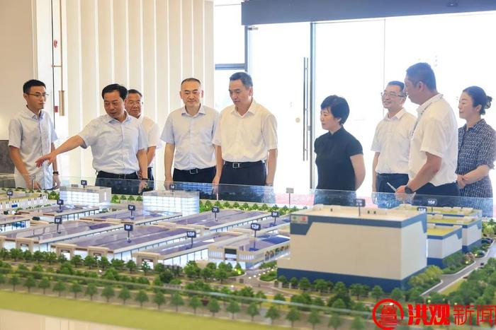李红军在新建区调研产业发展情况