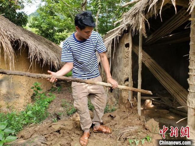 中国传统村落海南白查村黎族船型屋开启修缮工作