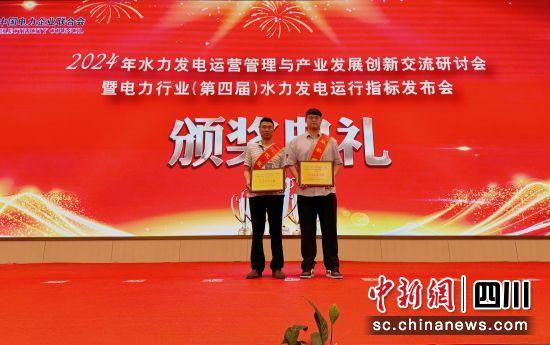 苏洼龙水电站机组获中电联“5A级优胜机组”称号