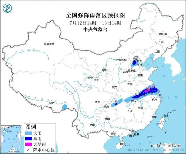北京、上海等多地发布暴雨预警！紧急提醒→