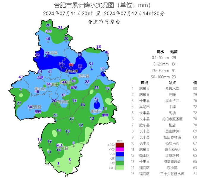 趁雨停早点回家！合肥今夜仍有大到暴雨