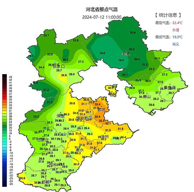 中到大雨+暴雨！本周末，河北大范围降水上线！