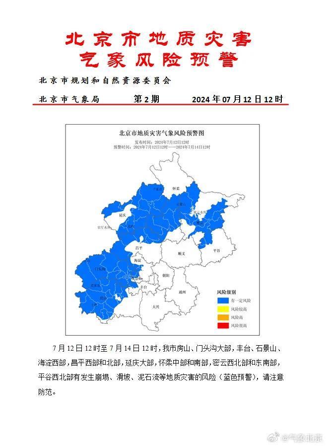 北京、上海等多地发布暴雨预警！紧急提醒→