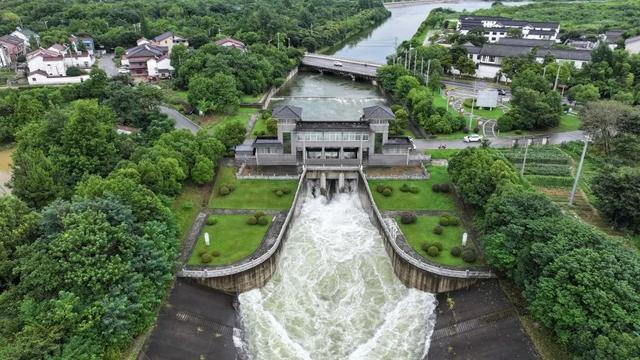 实况降雨量全国第一！常州溧阳开闸分洪，闻“汛”而动