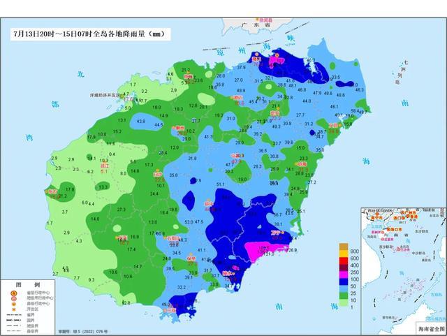 又是雨雨雨！热带低压将在这里登陆，海南岛仍有较强降水