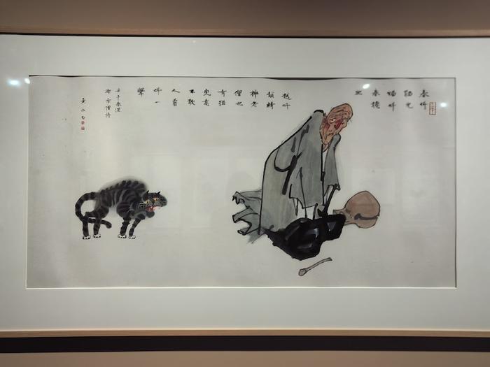 清华“萌生”特展：看齐白石等笔下动物画作