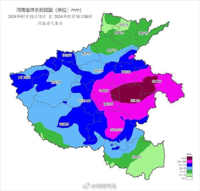 河南迎来强降雨，省委书记作出批示