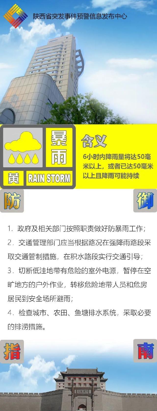 大暴雨！雷暴！大风！西安紧急预警：这些地方可能发生山洪、泥石流！