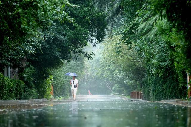 郑州：直击新一轮降雨 街头交通和出行基本正常