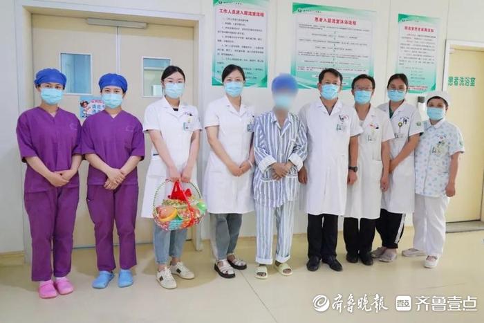 滕州市中心人民医院血液内科一例淋巴瘤干细胞移植患者乐成出仓（内科疑难病例会诊）滕州人民医院血管外科专家，