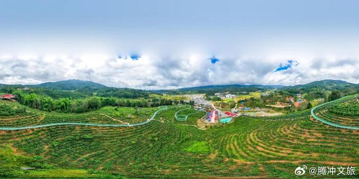 暑期游腾冲——茶山高空玻璃漂流