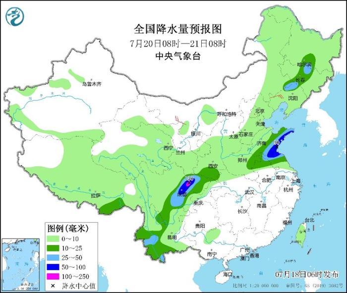 黄淮地区及四川盆地等地雨水不断 江南及京津冀等地气温高