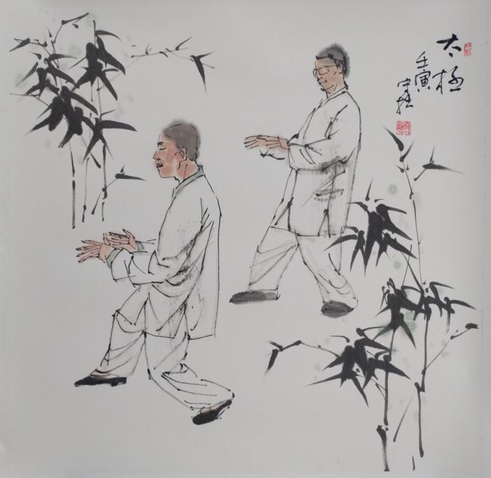 常州纺院举办“清风入怀——顾明智中国画展”