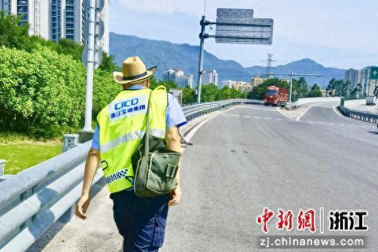 浙江高速人高温下的坚守：用“汗水”守护安全畅通