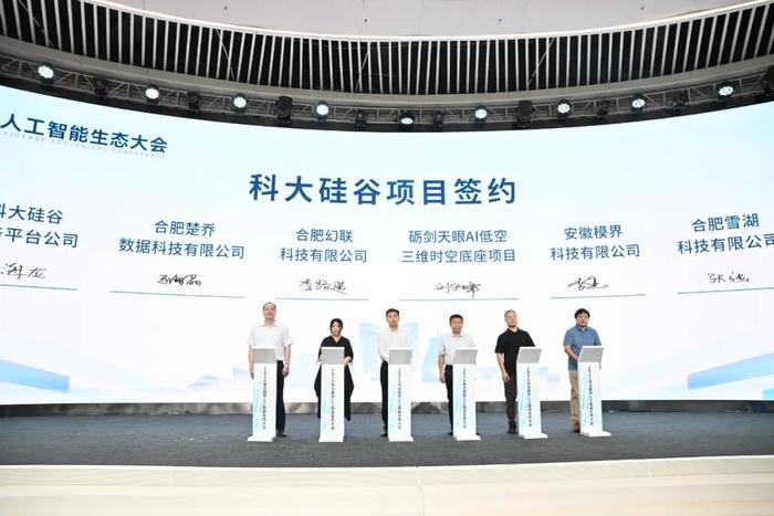 张红文出席2024年合肥市人工智能生态大会并致辞