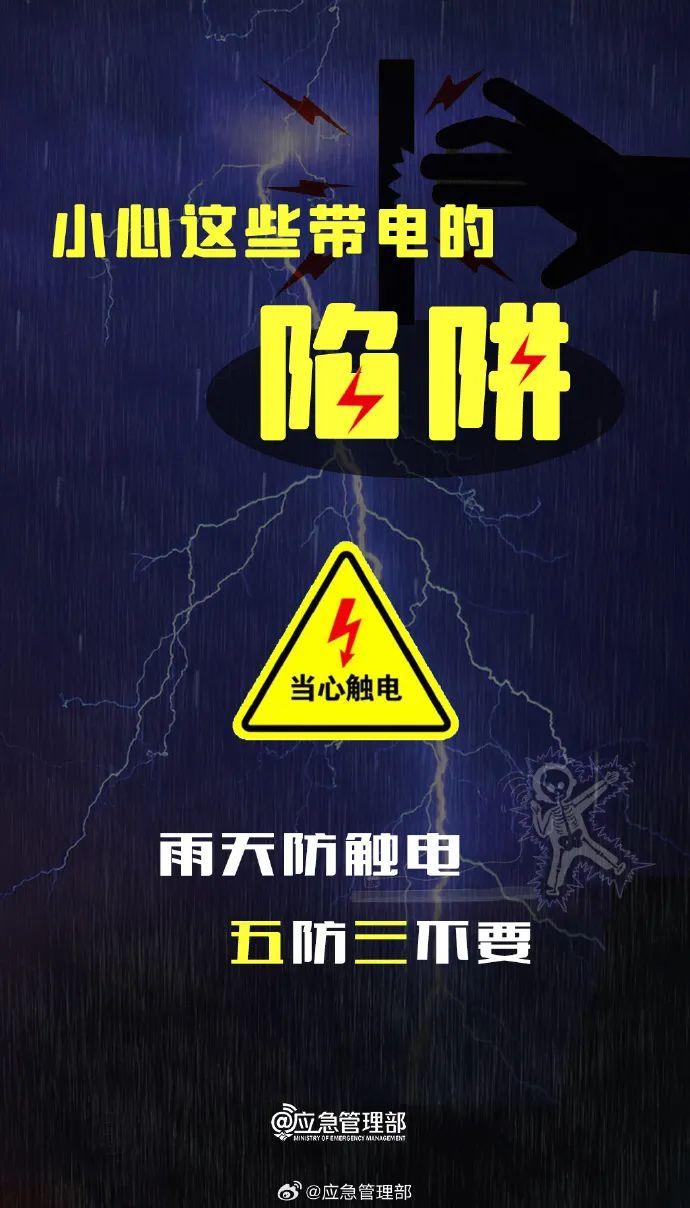 下雨天，小心这些“带电的陷阱”