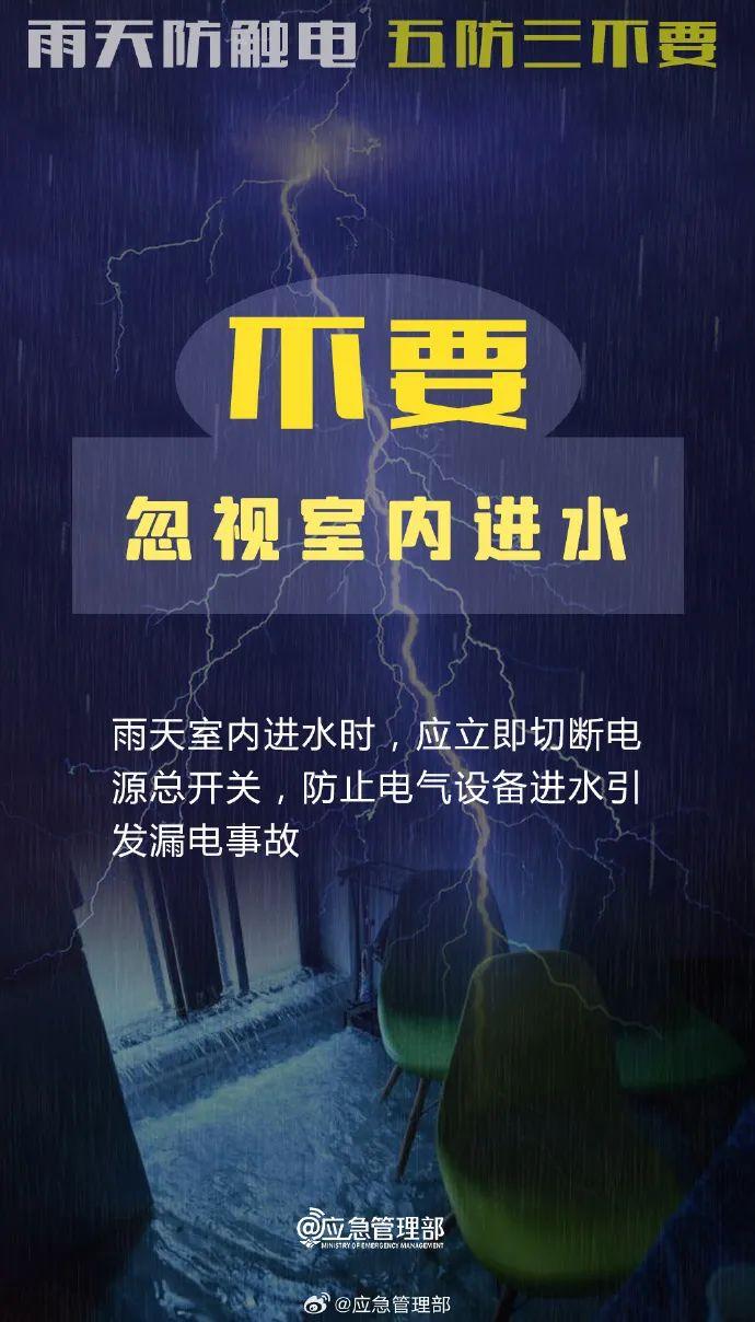 下雨天，小心这些“带电的陷阱”