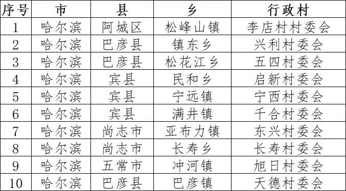 哈尔滨市将新建10个行政村4G基站