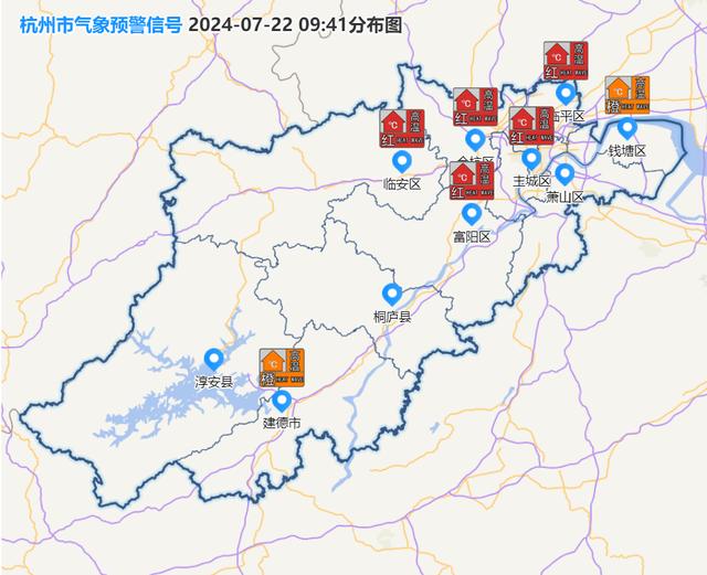 直冲40℃！杭州发布今夏首个高温红色预警