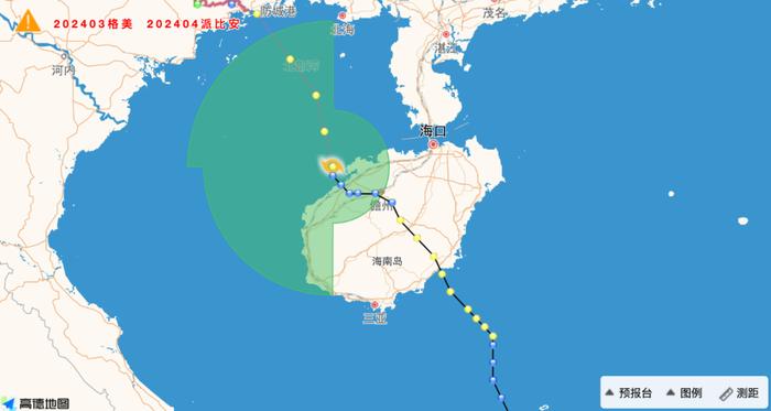 台风“派比安”离开海南岛，最新天气情况→