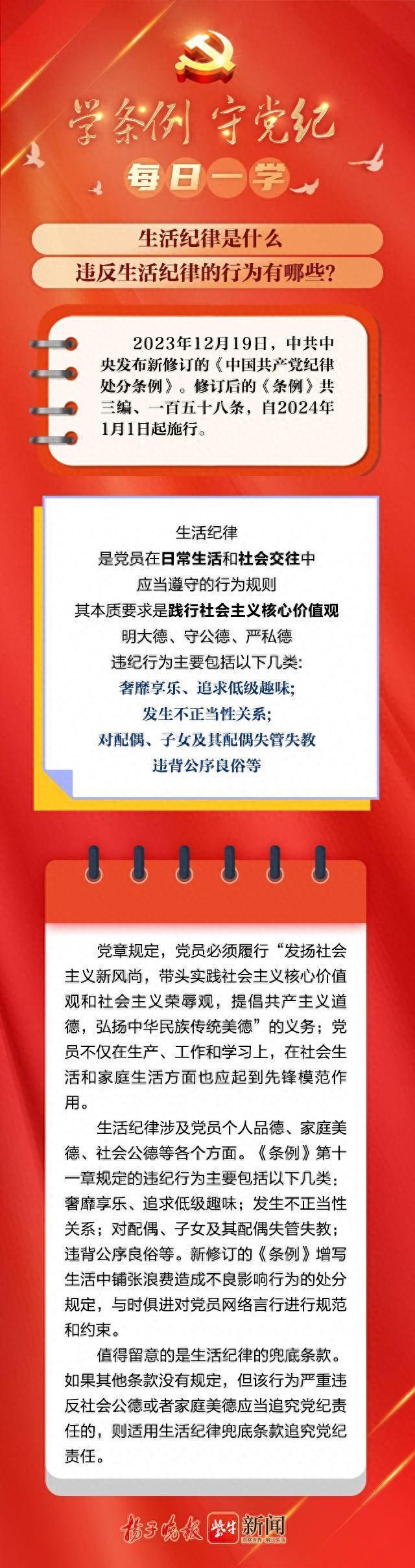 每日一学 | 生活纪律是什么，违反生活纪律的行为有哪些？