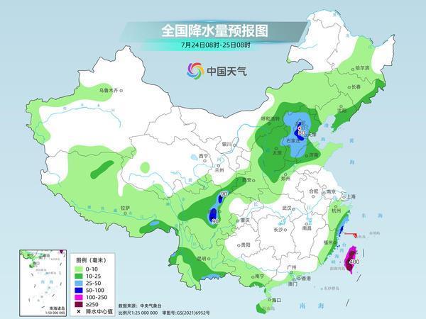 华北黄淮等地局地有大暴雨 中东部大部闷热天气加码