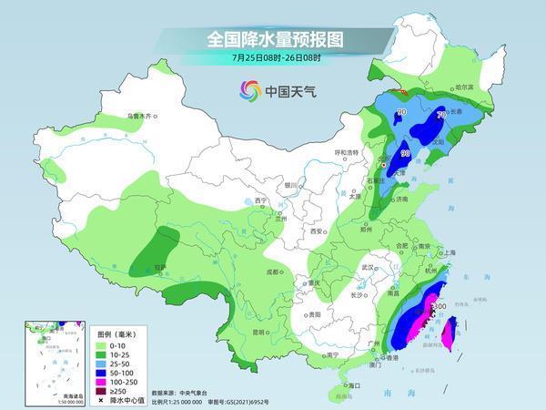 华北黄淮等地局地有大暴雨 中东部大部闷热天气加码