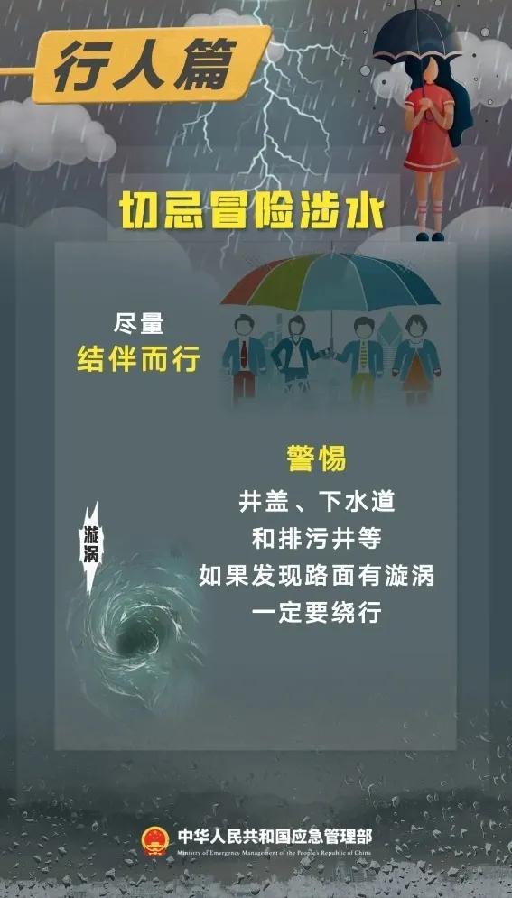 防汛关键期到了，请收下这份暴雨天气出行指南