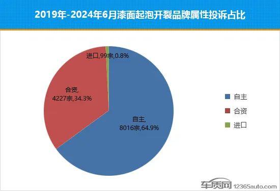 汽车漆面起泡开裂投诉高企 自主品牌陷危机