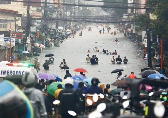 台风“格美”影响多国多地