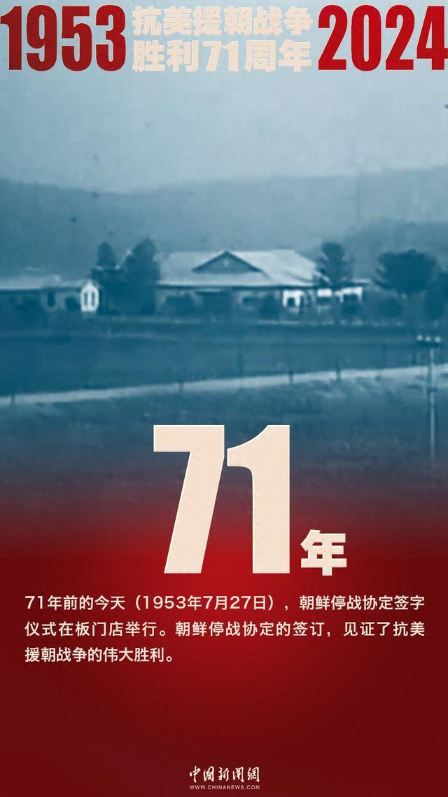 今天，纪念抗美援朝战争胜利71周年！