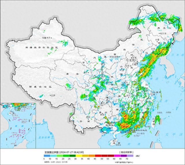 台风移入江西！福建江西广东及华北黄淮等地有强降雨！