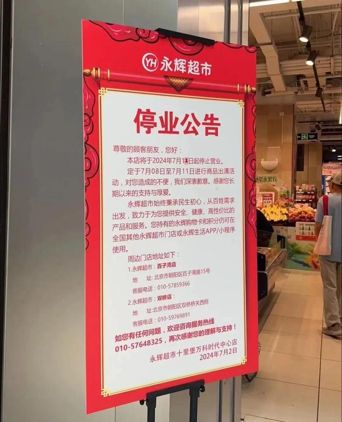 动手闭店！知名超市近期关闭多家门店