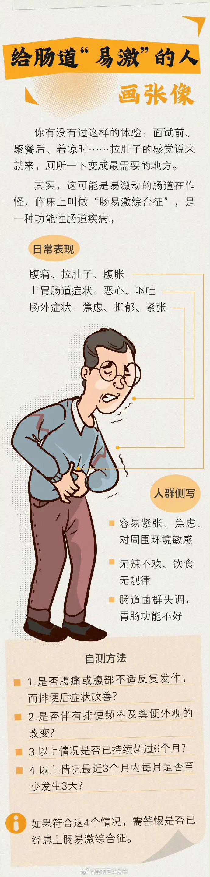 肠道是个易激动的器官