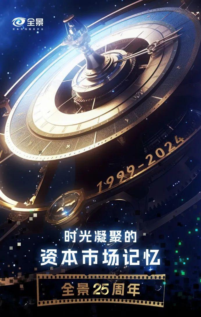 掀开中国资本市场经典记忆｜8月1日，全景25周年特别宣传正式开启