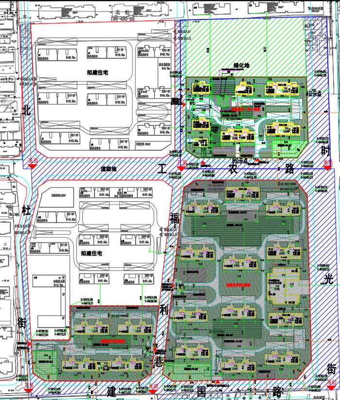 最新公示！拟建80栋住宅楼，涉及石家庄3个城中村