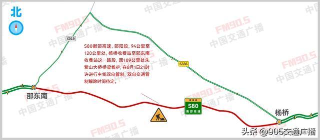 湖南一高速公路大桥出现位移，该路段已双向管制！绕行看这里→