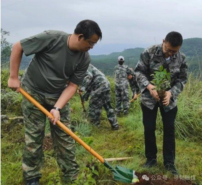 寻甸县开展2024年党政机关义务植树活动